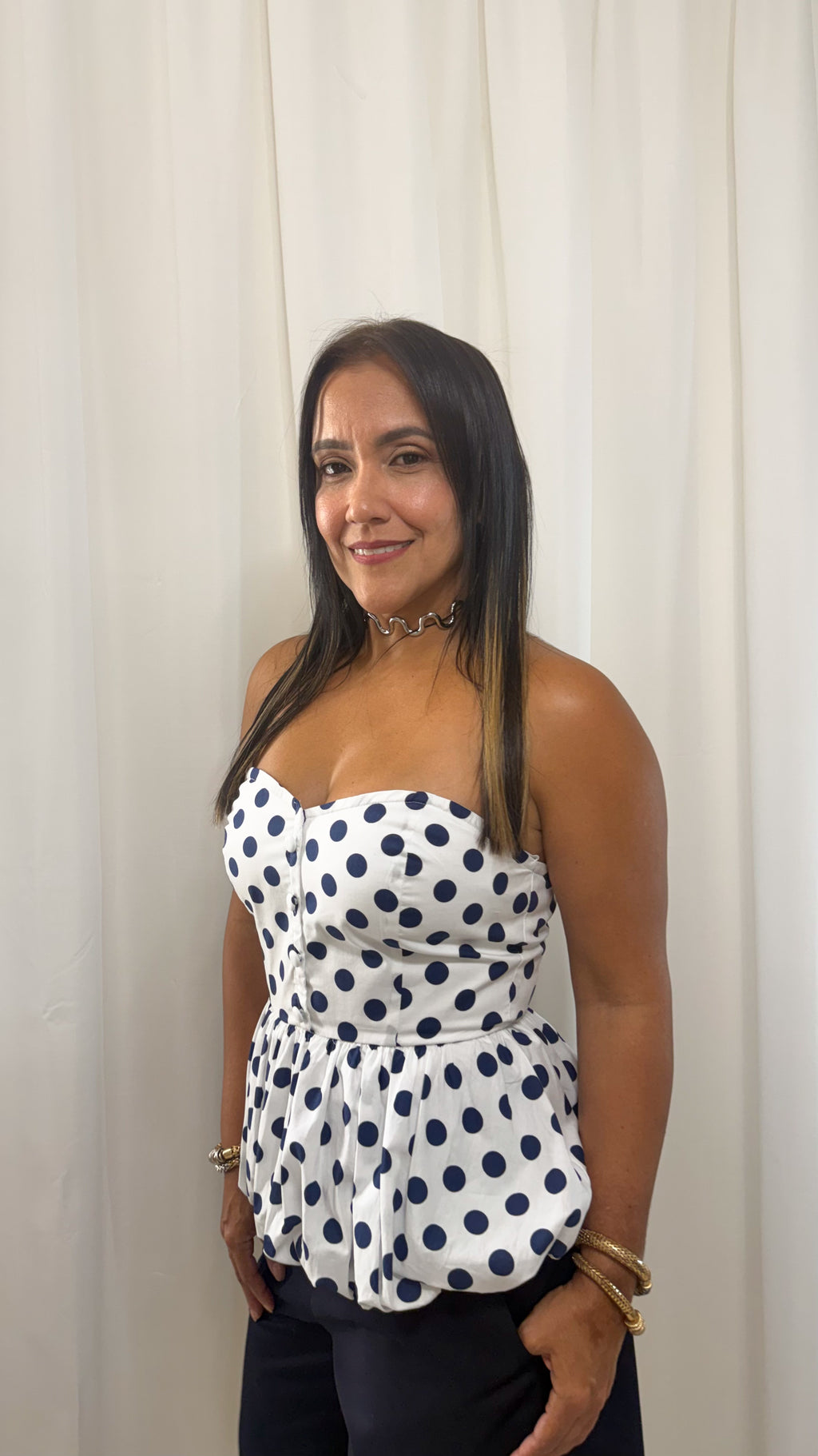 Gigi Peplum Top