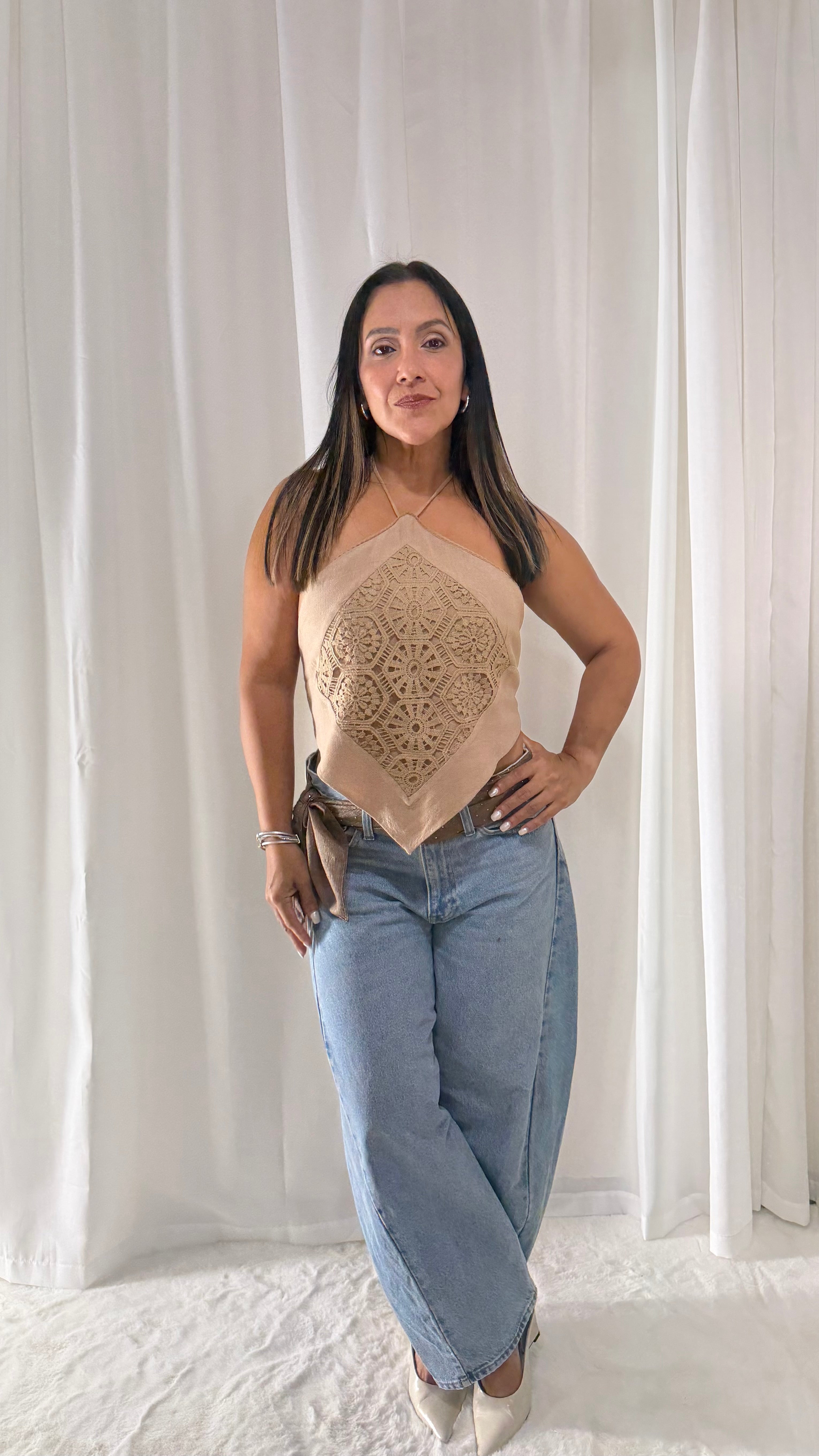 Oasis Crochet Top