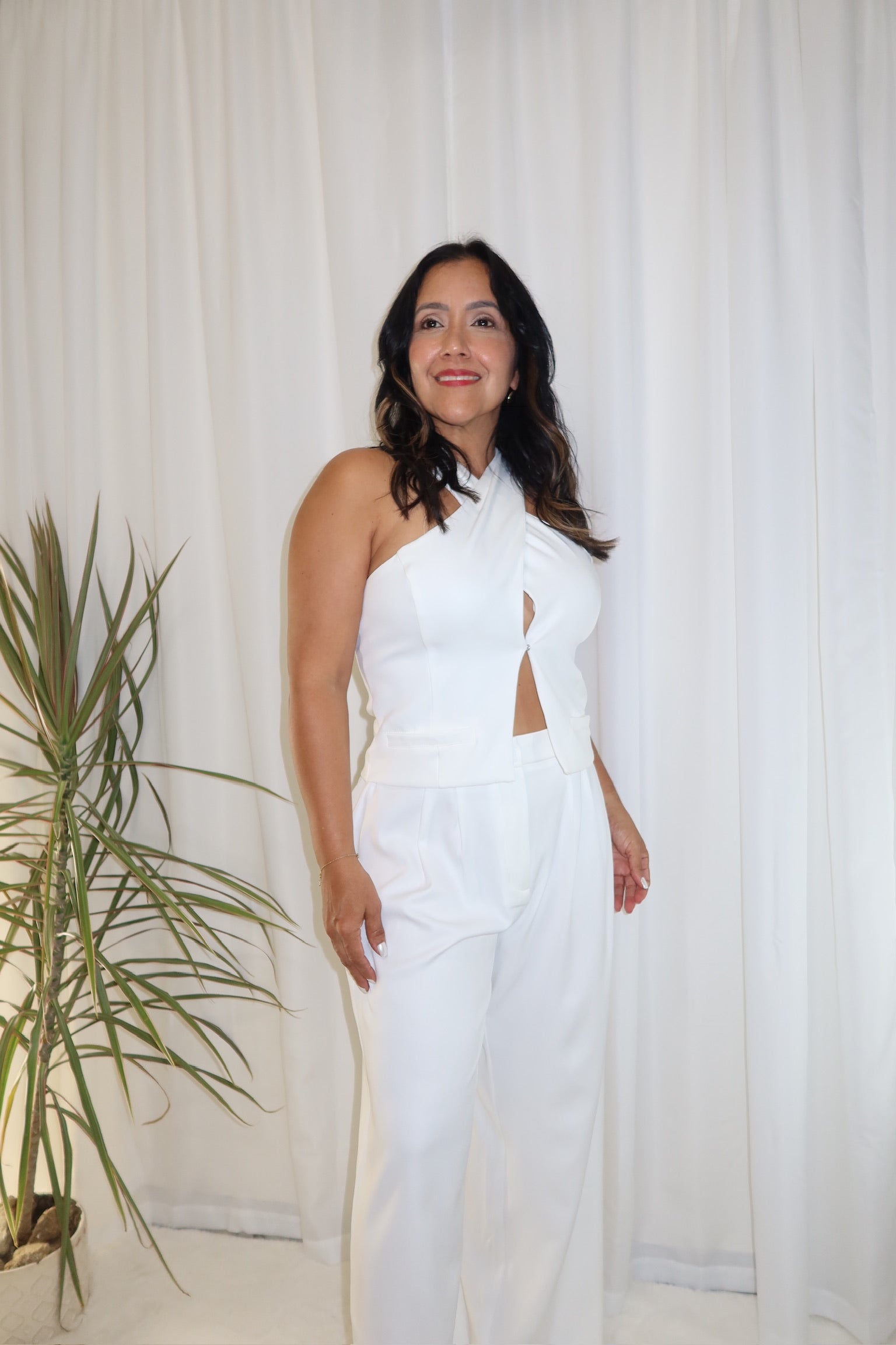 Ivory Muse Halter