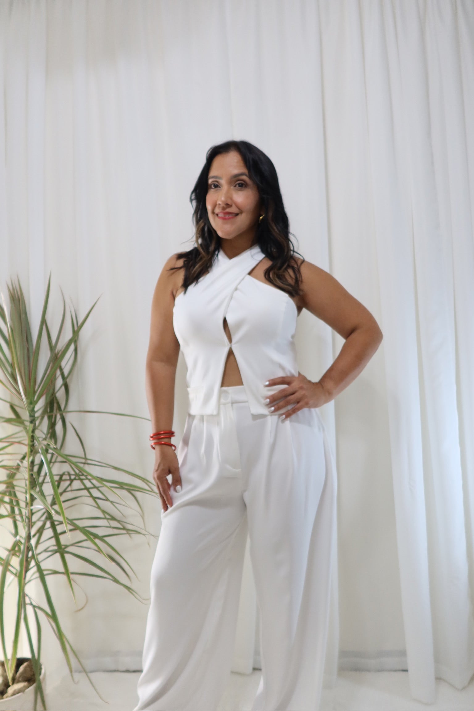 Ivory Muse Halter
